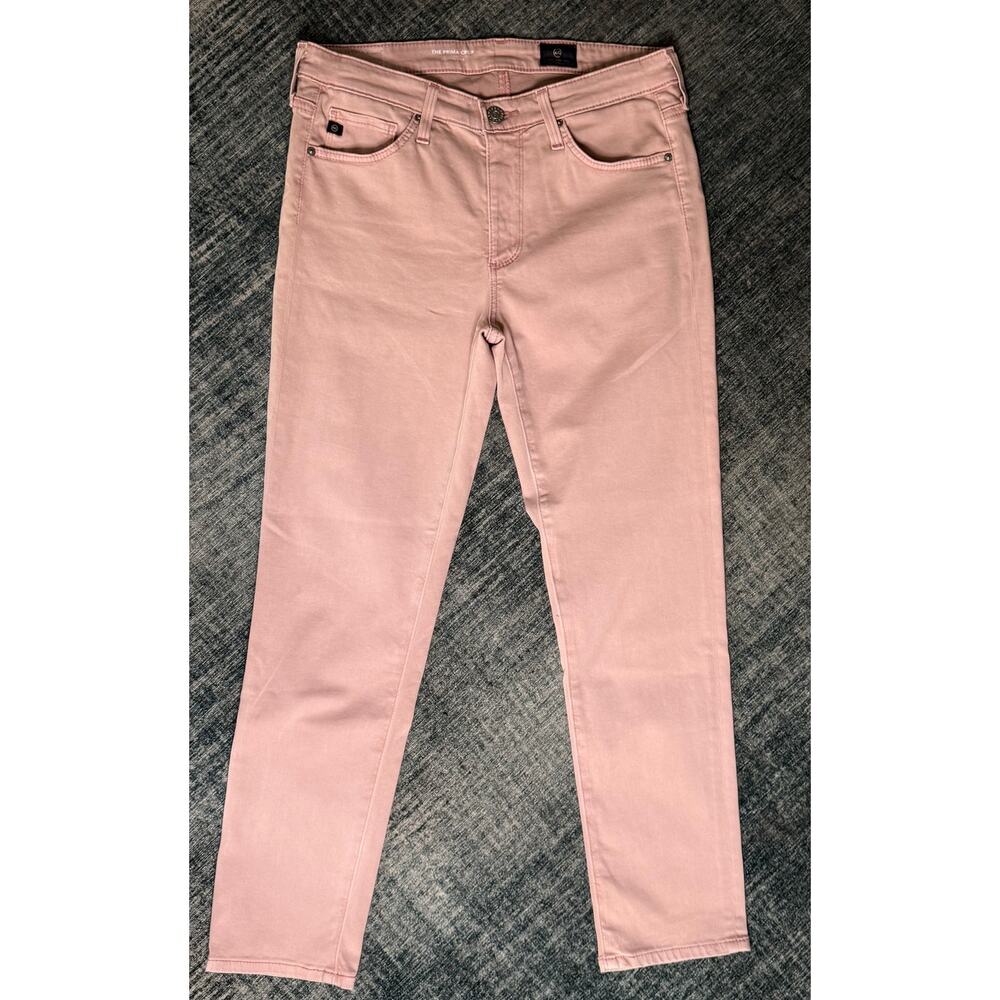 AG Adriano Goldschmied Skinny Jeans Blush Pink Dusty Rose Womens Sz 26
